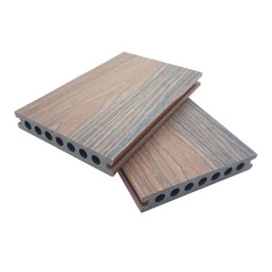 Buy cheap Triple WPC Co Extrusion Composite Decking Engineered Floor 21x145mm from wholesalers