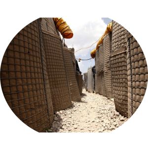 Buy cheap Hot Galvanized Welded Military Defensive HESCO Barrier Boxes With Geotextile from wholesalers