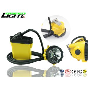 Buy cheap 25000 Lux Brightness Miners Helmet Lamp Aluminum Lighting Cup Material Cree Source from wholesalers