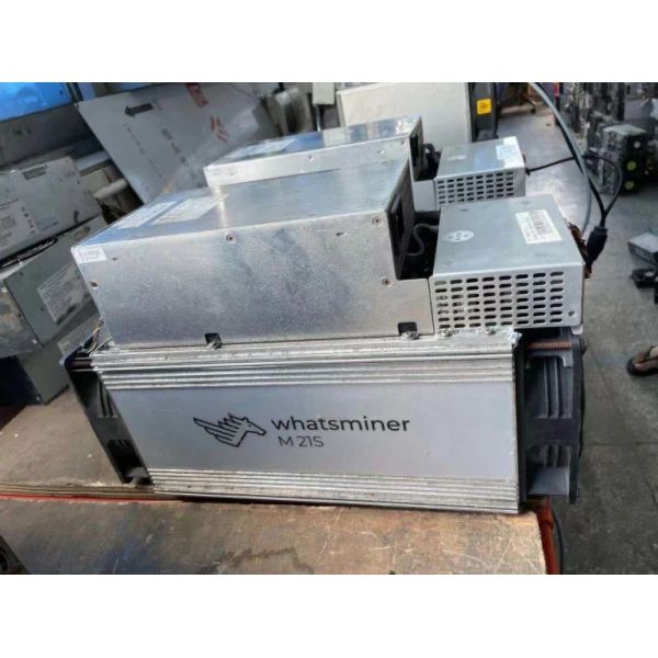 Quality BTC Whatsminer M21s 50th 3300W SHA256 with 12 nm TSMC chips for sale