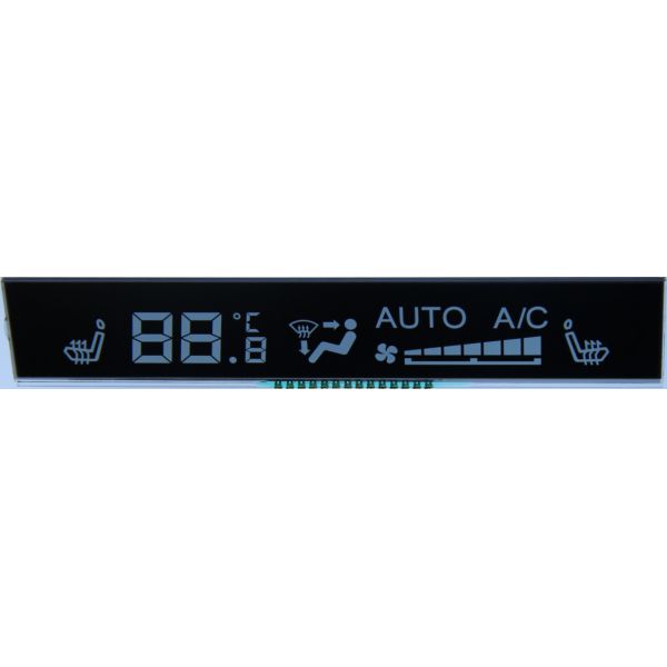 Buy cheap Customized PIN Connector Vehicle HTN Lcd Seven Segment Display from wholesalers