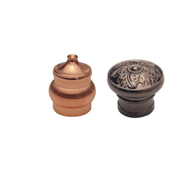 Quality Zinc Alloy Anodizing Surface Treatment Perfume Bottle Cap Die Casting for sale