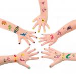 Buy cheap Waterproof Childrens Transfer Tattoos , Childrens Temporary Tattoos Easy Remove from wholesalers