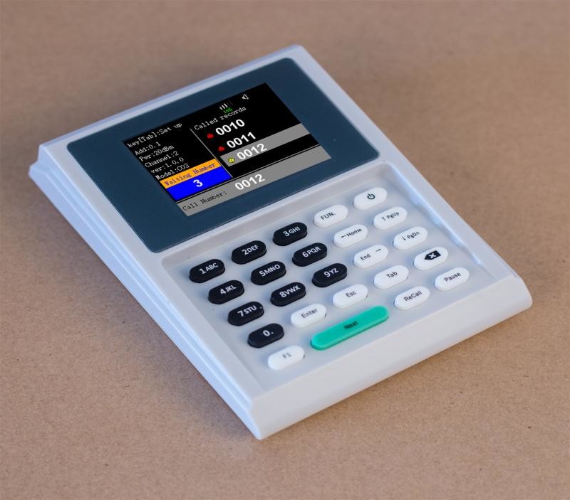 Buy cheap Simple Multiple Function wireless queue management ticket printer customer flow queue system from wholesalers