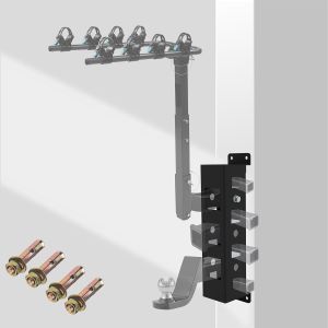 Buy cheap 1" 1.25" 2" Hitch Wall Mount Receiver Hitch Storage Holder Rack Collector 7 Hitch Storage from wholesalers