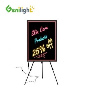 Buy cheap Flashing LED Rewritable Writing Board with Control Botton Tripod Stand Rectangle Shape and Great Anti-wind Ability from wholesalers