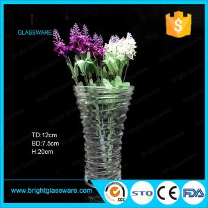 Buy cheap cheap clear glass vase for decoration from wholesalers