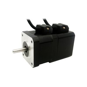 Buy cheap 2phase NEMA17 Stepper Motor with permanent magnet brake motor torque 0.2N.m(29oz-in) 1.5A 4-lead from wholesalers