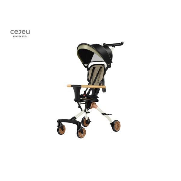 Quality Height Adjustable Handle Lightweight Stroller Aluminum Material for sale