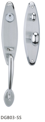 Luxury Entry Door Security Locks ISO9000 Certification Long Working Life