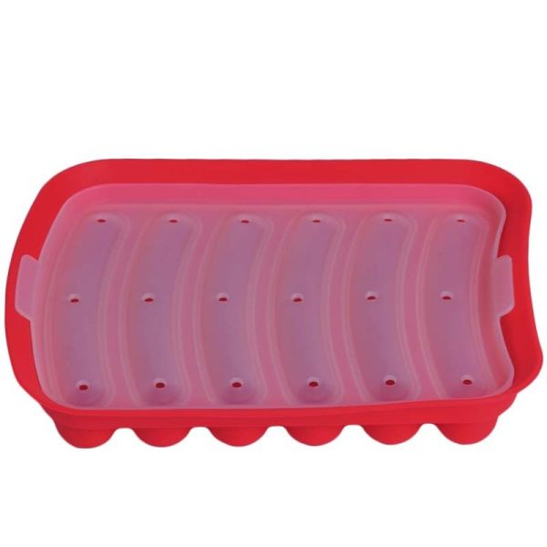 Quality Multi Purpose Dishwasher Safe Silicone Hot Dog Mold for sale