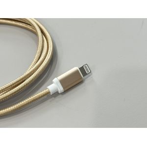 Buy cheap USB to Lightning Charging Cable Connector, Braided Power Wire for Mobile Phone Power & Data from wholesalers