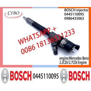 BOSCH injetor 0445110095 0986435063 Common Rail Injector 0445110095 0986435063