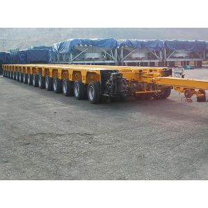 Cross Arm Suspension Lowbed Cargo Transport Spmt Trailer with Customization and
