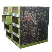 Buy cheap High Durability Cardboard Pallet Display Customized Printing Color ISO Approval product