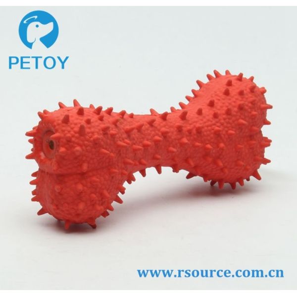 Quality Spiky Latex fetch dog toys for sale dog toys and bones cheap small dog toys for sale