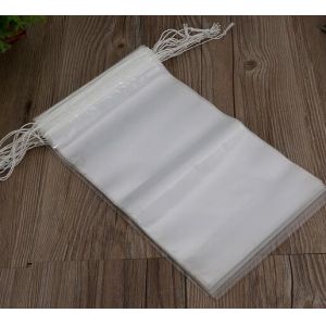 Commercial Biodegradable Laundry Bags Hotel Drawstring Printed Bagease Package