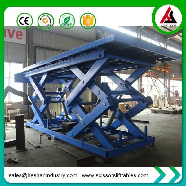 Buy cheap 2T 4T 5T Heavy Duty Scissor Lift Table Custom Height Hydraulic Platform Lift Table from wholesalers