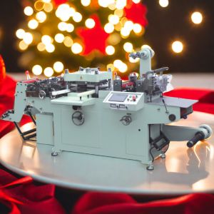 200 Times/Min Flatbed Labels Full Automatic Die Cutting Machine For Electronic