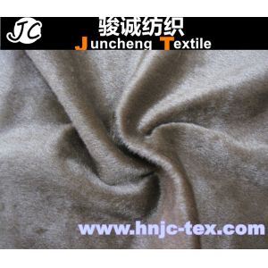 Buy cheap Shiny Polyester Short Pile Velboa Fabric Solid short pile for sofa upholstery polyester from wholesalers