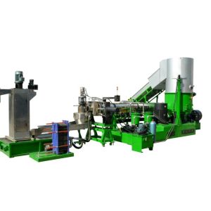 Buy cheap Smooth Plastic Film Granulator Full Pellets With Single Screw Extruder 1000kg/H from wholesalers