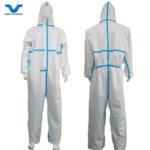 Buy cheap Hooded Coverall Breathable Waterproof En1149 Disposable Suit with Adequate Supply from wholesalers