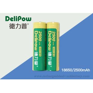 Customized 2500mAh Lithium Battery Rechargeable OEM / ODM Acceptable