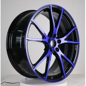 Buy cheap 17-22 inch pepsi color 1 piece  forged alloy car wheel rim for customized from wholesalers