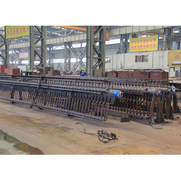 Quality Customized Alloy Steel Headers And Manifolds ASME Standard Red Painted for sale