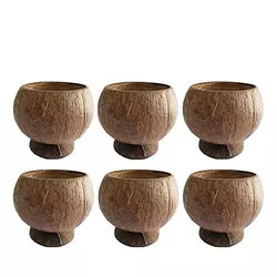 Buy cheap Coconut Bowl Cup Hawaiian Party Decorations Tableware Coconut Shell Wine Cup from wholesalers