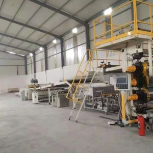 One Feed Mode PVC Marble Sheet Production Line with Full Intermeshing Engagement