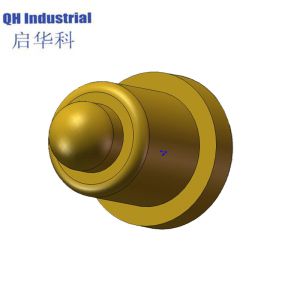 SMT 2.0mm Long Life Time Durability Telecom Double End Spring Loaded Pin