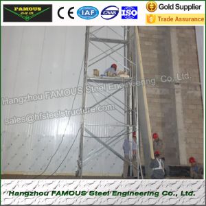 Buy cheap 75mm Thick Thermal Insulated Sandwich Panels PU Wall System Use product