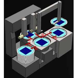 Buy cheap Glass Ceramic Semiconductor Chip PCB Board Cutting Machine Full Auto Dicing YSL-2000AD from wholesalers