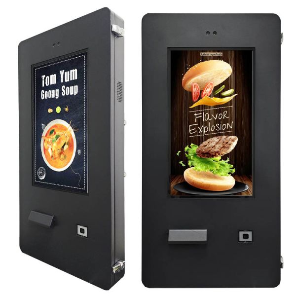 Buy cheap 24 Inch 1500nits Outdoor Dual Wifi 2.4G 5G Self Service Kiosk Scanner Printer NFC from wholesalers