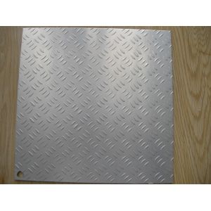 Buy cheap Two Bar 6063 Alloy Aluminium Chequer Plate Sheet For Freezer Decoration from wholesalers
