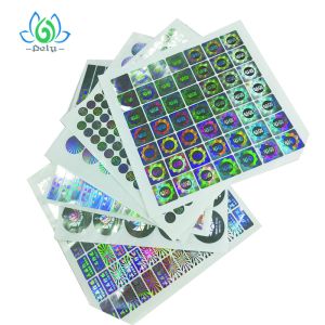 Buy cheap Anticounterfeiting Silver Goil 3D Tamper Proof Barcode Labels from wholesalers