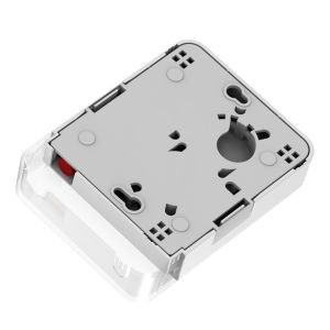 WHITE 1 Core FC UPC Type Fiber Optic Face Plate 5 for Indoor in FTTH Network