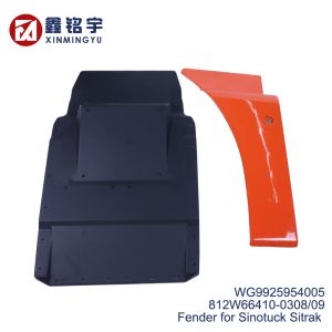 Buy cheap SINOTRUK SITRAK Front Wheel Rear Mudguard WG9925954005 from wholesalers