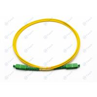 Buy cheap Simplex Duplex Singlemode Fiber Optic Patch Cord SC APC Ceramic Ferrule Inner product