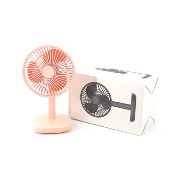 Quality Indoor Rechargeable Table Fans 190x130x35mm 300 Times Cycle Life for sale