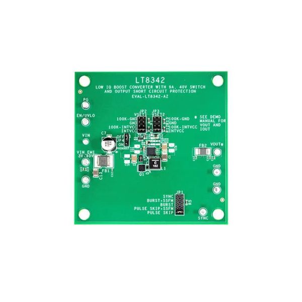 Buy cheap EVAL-LT8342-AZ Embedded Solutions 1 Non-Isolated Output DC/DC Step Up Evaluation Board from wholesalers
