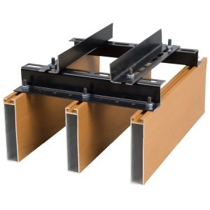 Buy cheap Extruded Box Aluminum Baffle Ceiling PVDF Coating 0.8mm-3mm from wholesalers