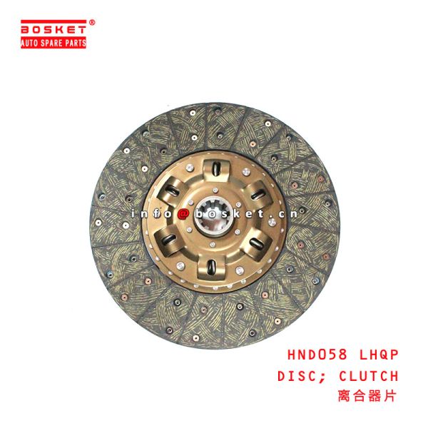 Quality HND058 LHQP Clutch Disc For ISUZU HINO for sale