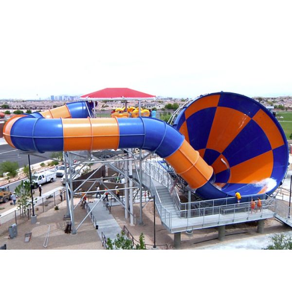 Buy cheap Aqua Park Tornado 60 Water Slide Durable Fiberglass FPR Material from wholesalers