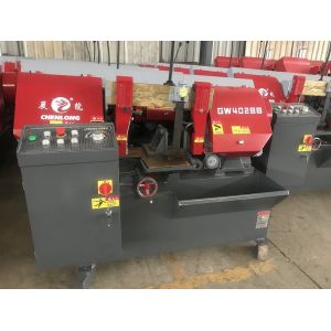 Buy cheap GW4028B Cutting Metal 280mm Capacity Semi Automatic Bandsaw Machine from wholesalers
