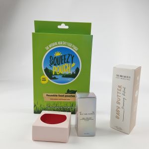 400g Paperboard Storage Box Customized Rectangular Milk Packaging Box