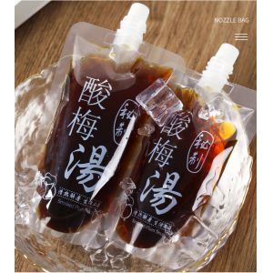 Buy cheap 150ml 200ml Transparent Spout Pouch Packaging Liquid Bags Recyclable from wholesalers
