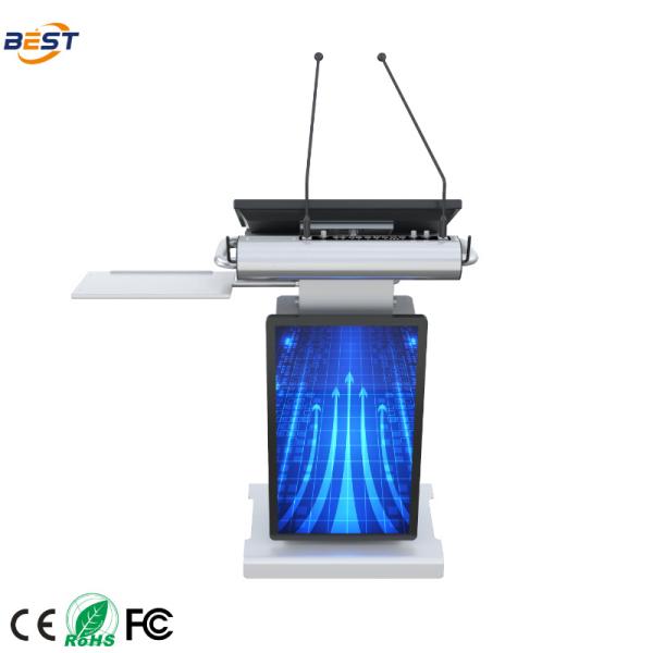 Quality Smart Lectern with Adjustable Screen Angle 10-40° Intel i5/i7-11 Processor and 8/16GB DDR4 RAM for Educational Use for sale