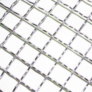 Buy cheap Hot Dipped Galvanized Iron / Stainless Steel Square Crimped Wire Mesh With Solid Structure from wholesalers
